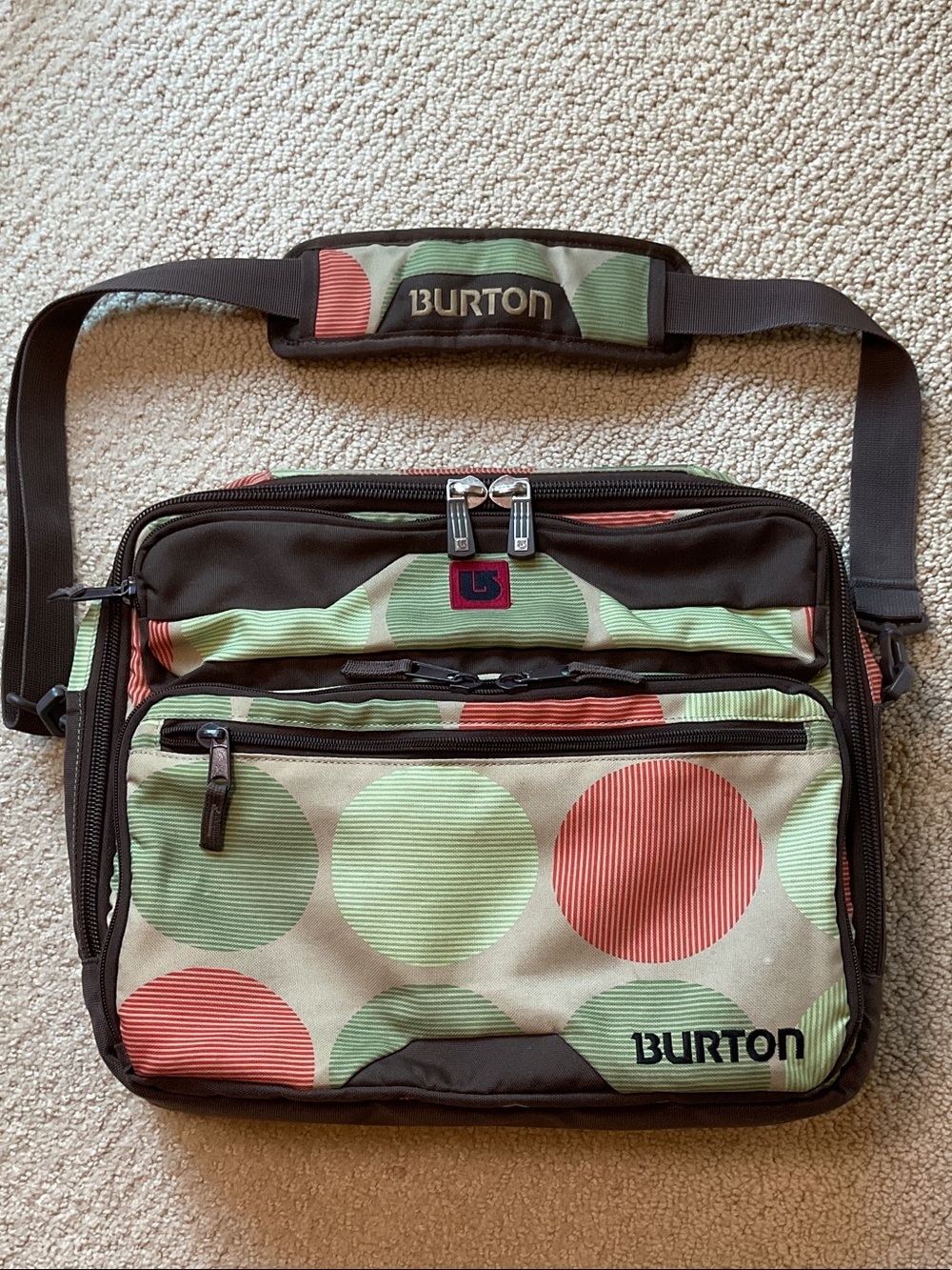 Vintage Burton Laptop Shoulder Bag